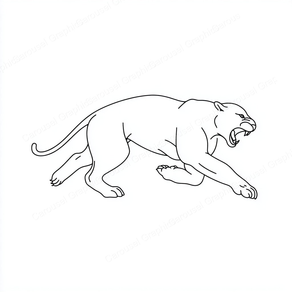 Panther Vector Graphic preview