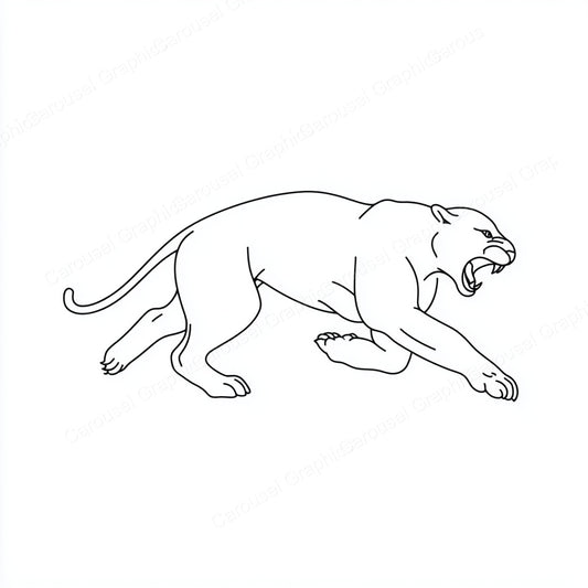 Panther Vector Graphic preview