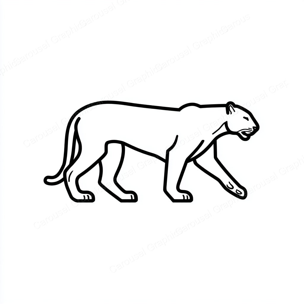 Panther Vector Graphic preview