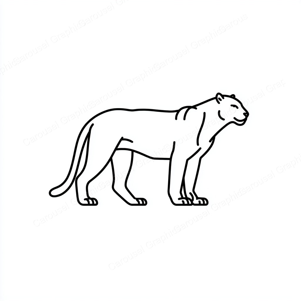 Panther Vector Graphic preview