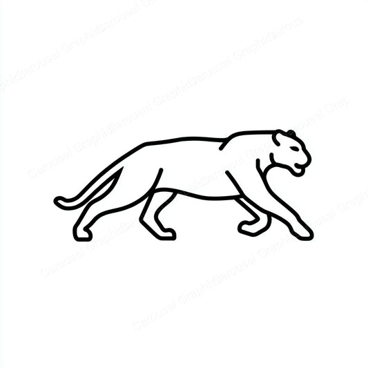 Panther Vector Graphic preview
