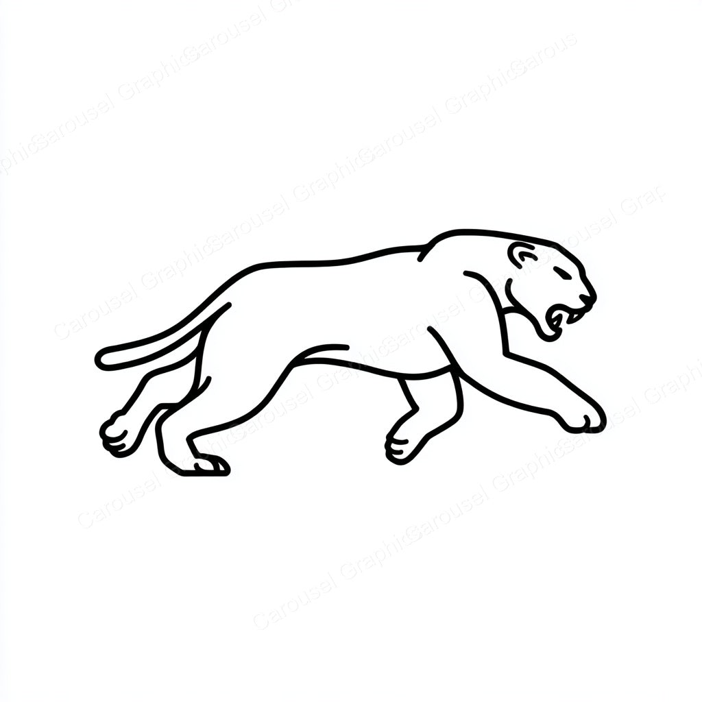 Panther Vector Graphic preview