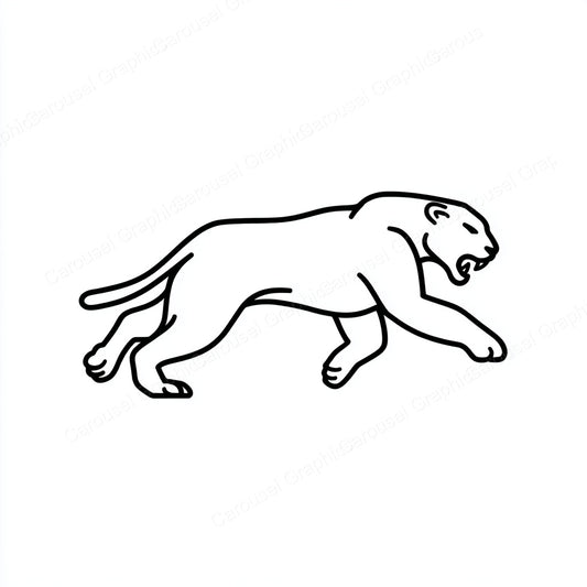 Panther Vector Graphic preview
