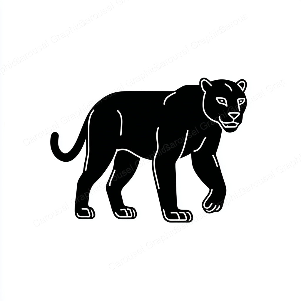 Panther Vector Graphic preview