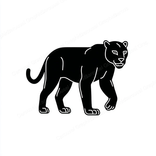 Panther Vector Graphic preview