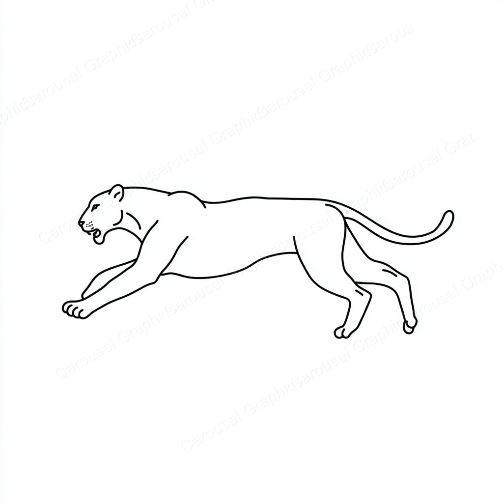 Panther Vector Graphic preview
