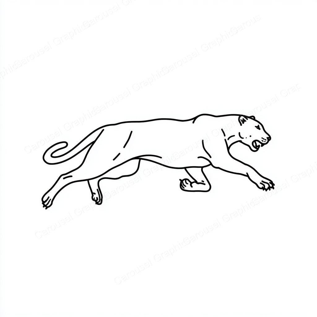 Panther Vector Graphic preview