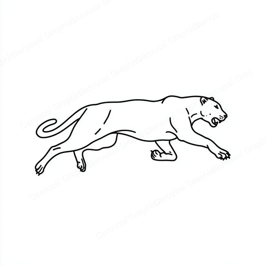 Panther Vector Graphic preview