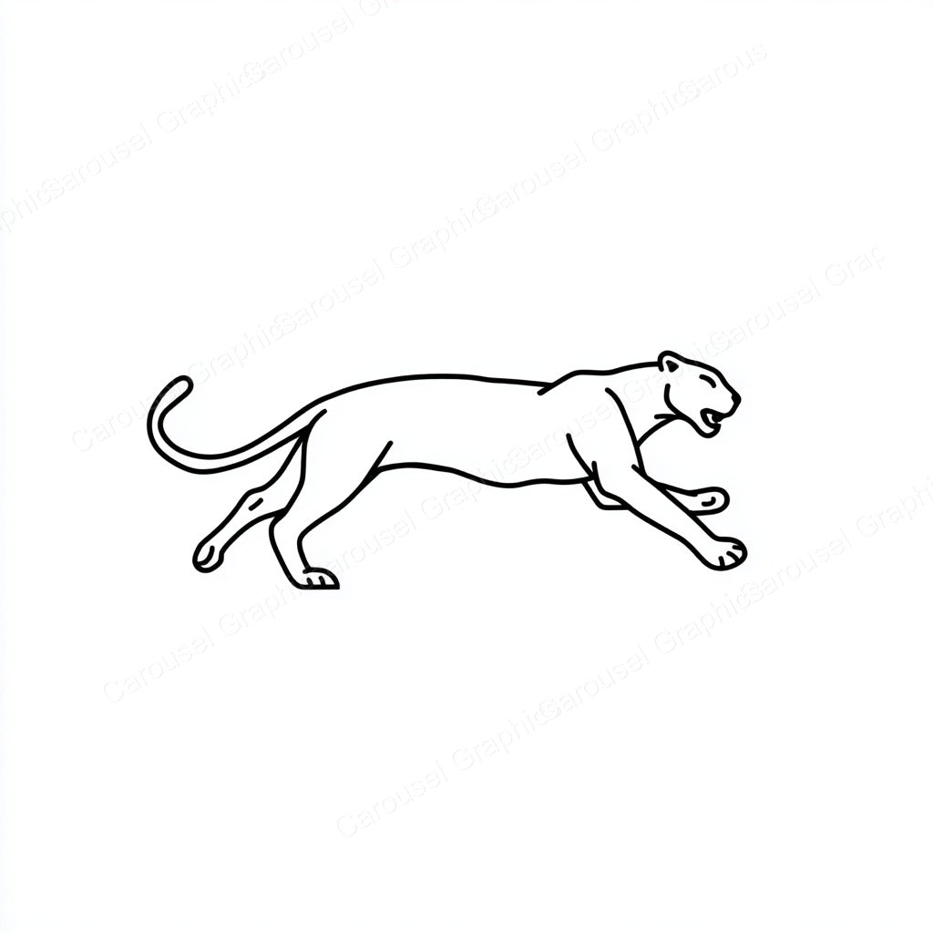 Panther Vector Graphic preview