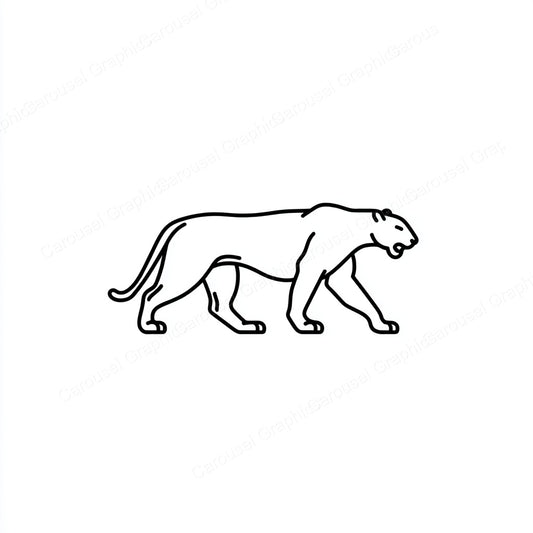 Panther Vector Graphic preview