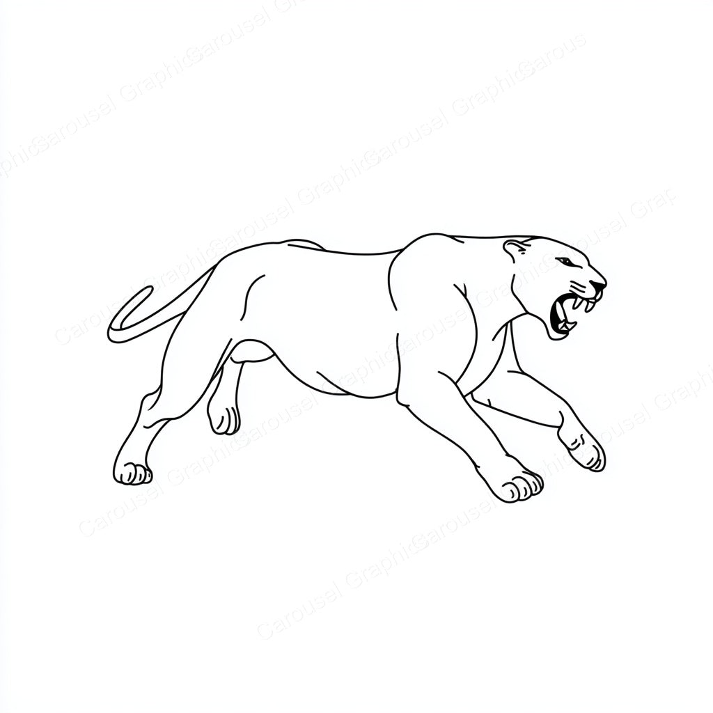Panther Vector Graphic preview
