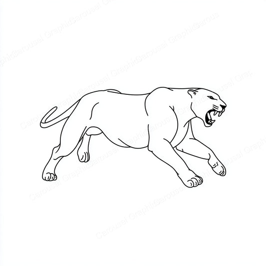 Panther Vector Graphic preview