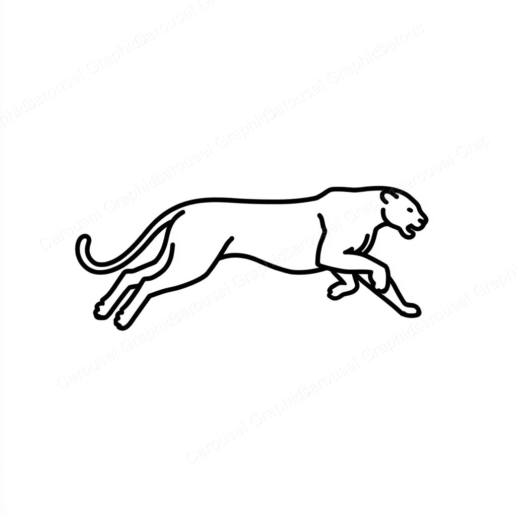 Panther Vector Graphic preview