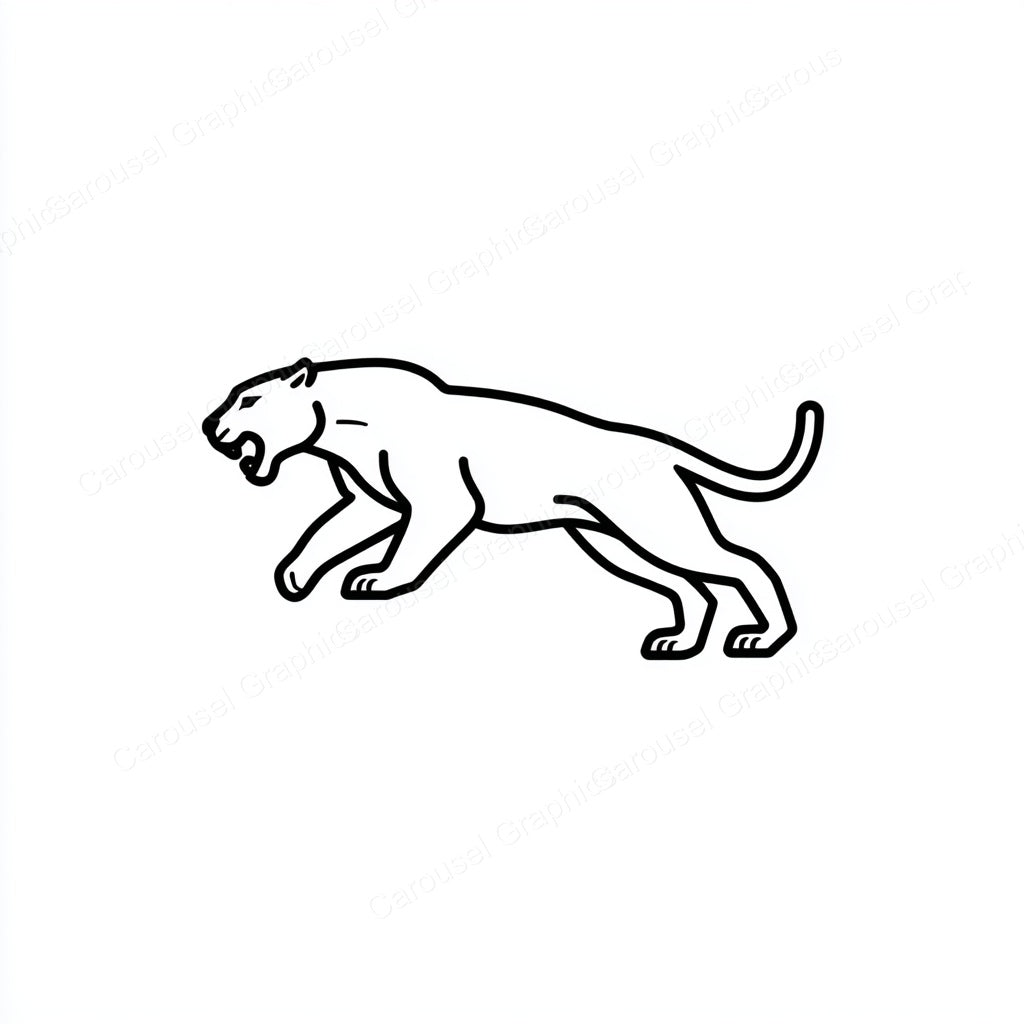 Panther Vector Graphic preview