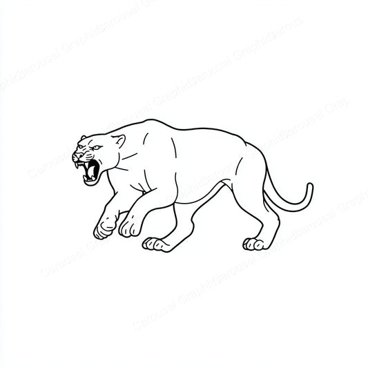 Panther Vector Graphic preview
