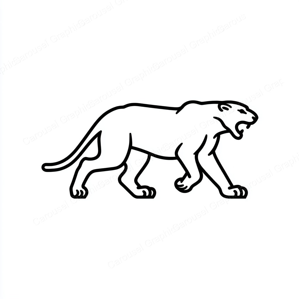 Panther Vector Graphic preview