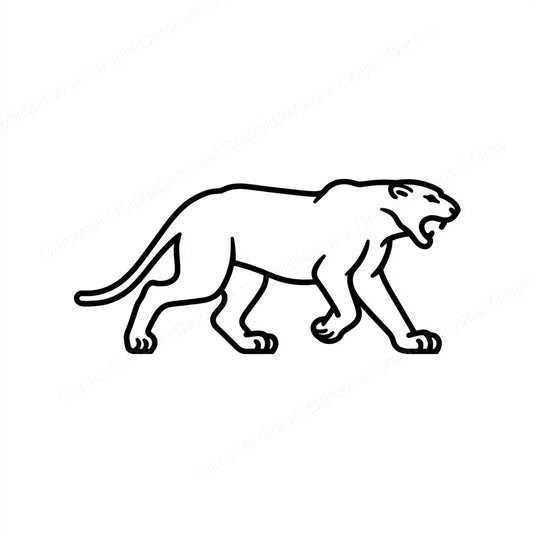 Panther Vector Graphic preview
