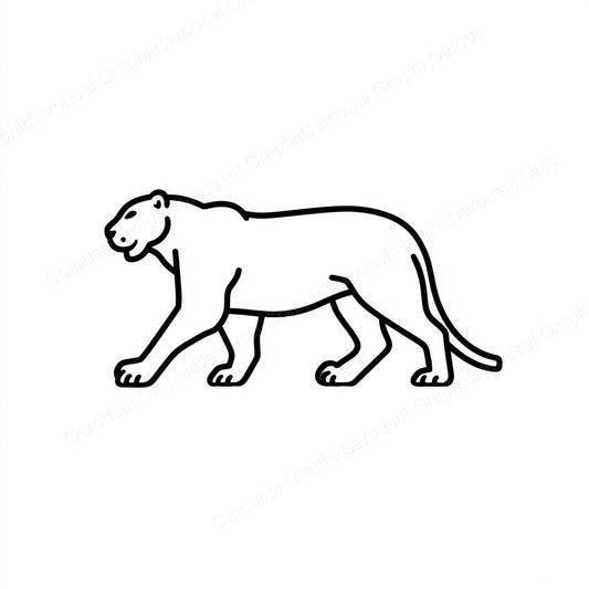 Panther Vector Graphic preview