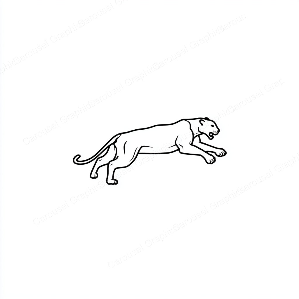 Panther Vector Graphic preview