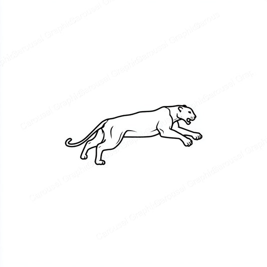 Panther Vector Graphic preview