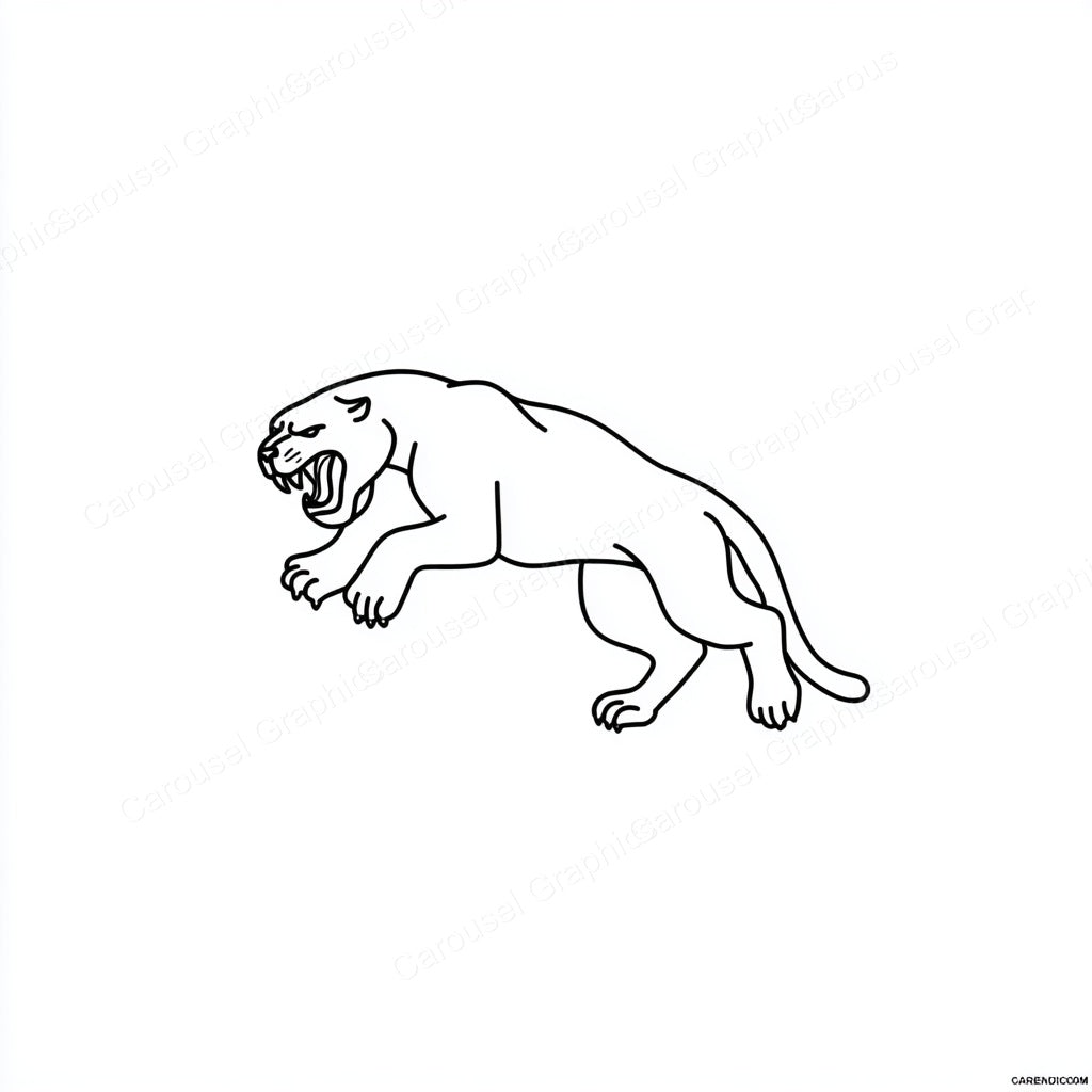 Panther Vector Graphic preview