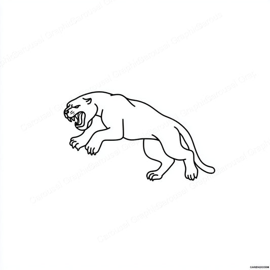 Panther Vector Graphic preview