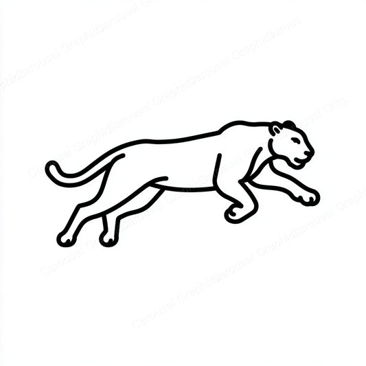 Panther Vector Graphic preview