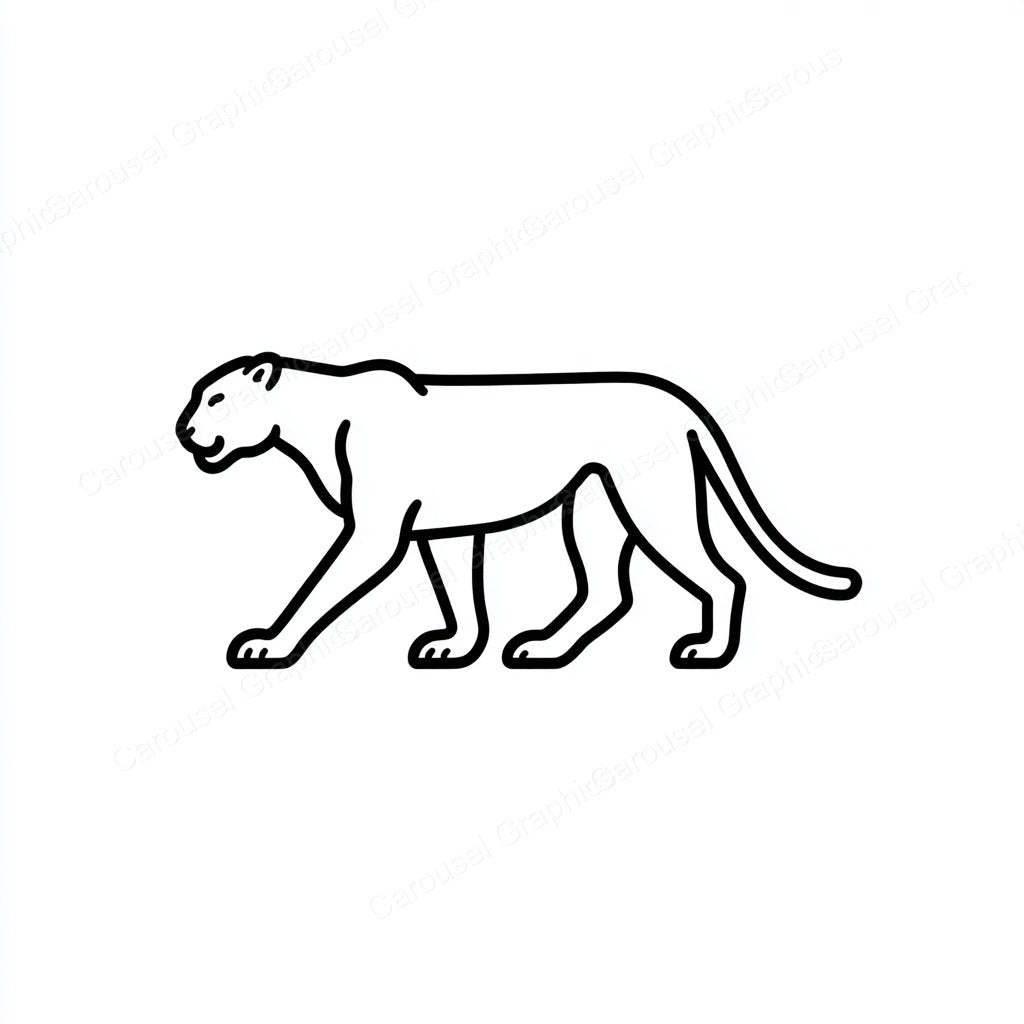 Panther Vector Graphic preview