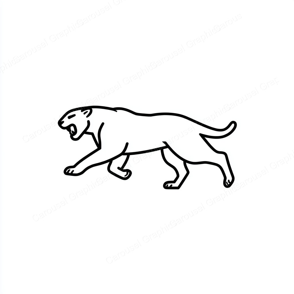 Panther Vector Graphic preview