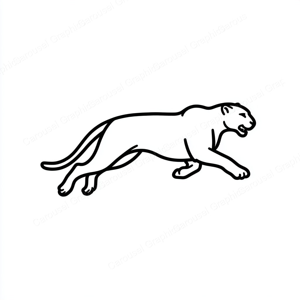Panther Vector Graphic preview
