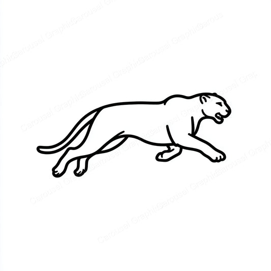 Panther Vector Graphic preview