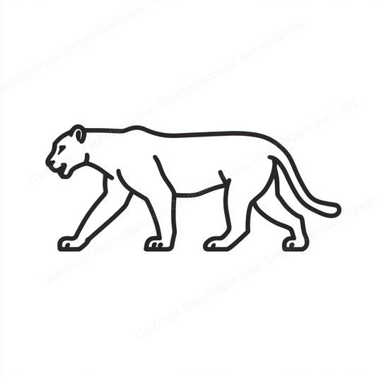Panther Vector Graphic preview