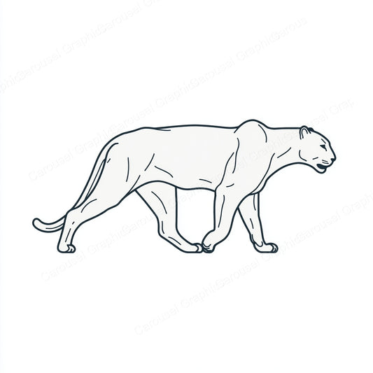 Panther Vector Graphic preview
