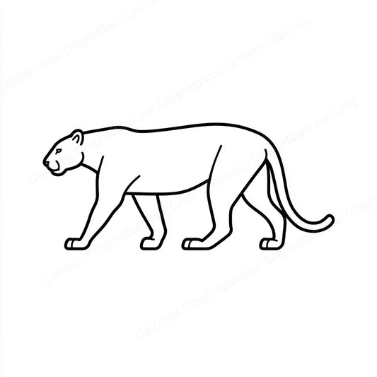 Panther Vector Graphic preview