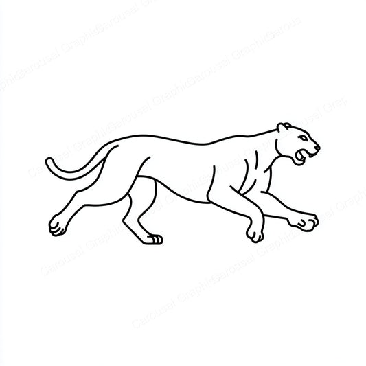 Panther Vector Graphic preview
