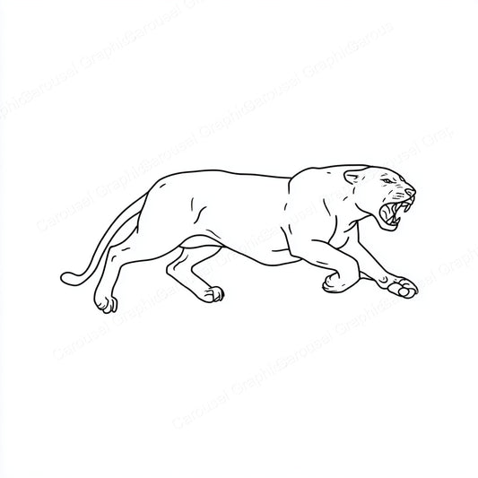 Panther Vector Graphic preview