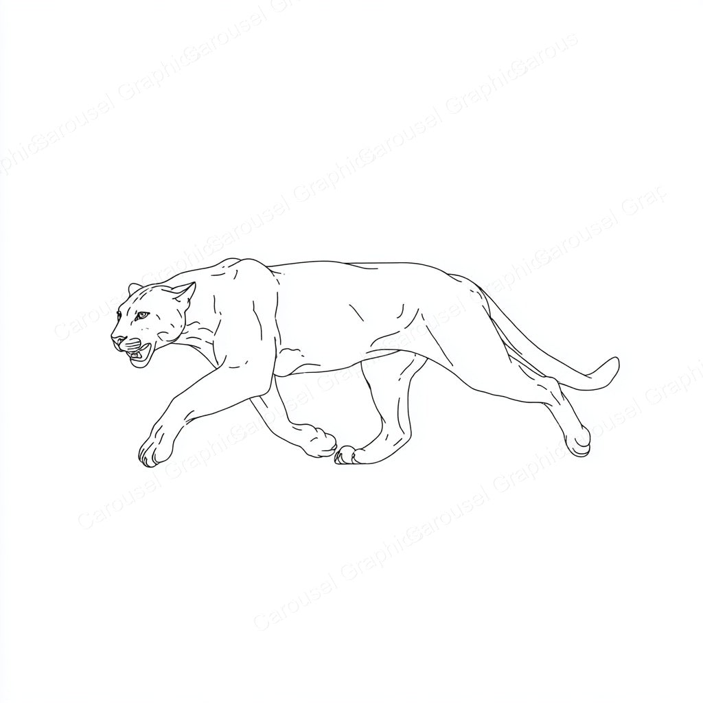 Panther Vector Graphic preview