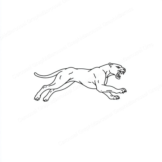 Panther Vector Graphic preview