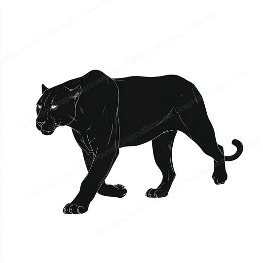 Panther Vector Graphic preview