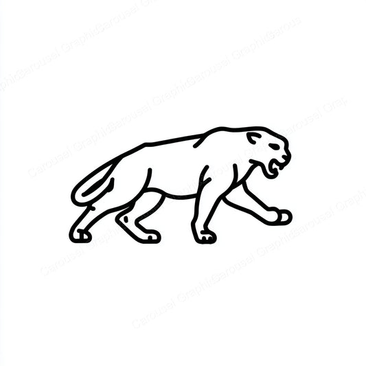 Panther Vector Graphic preview