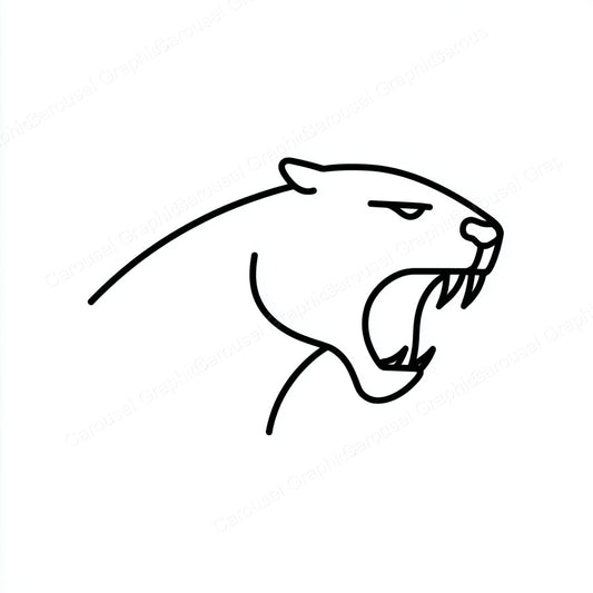 Panther Vector Graphic preview