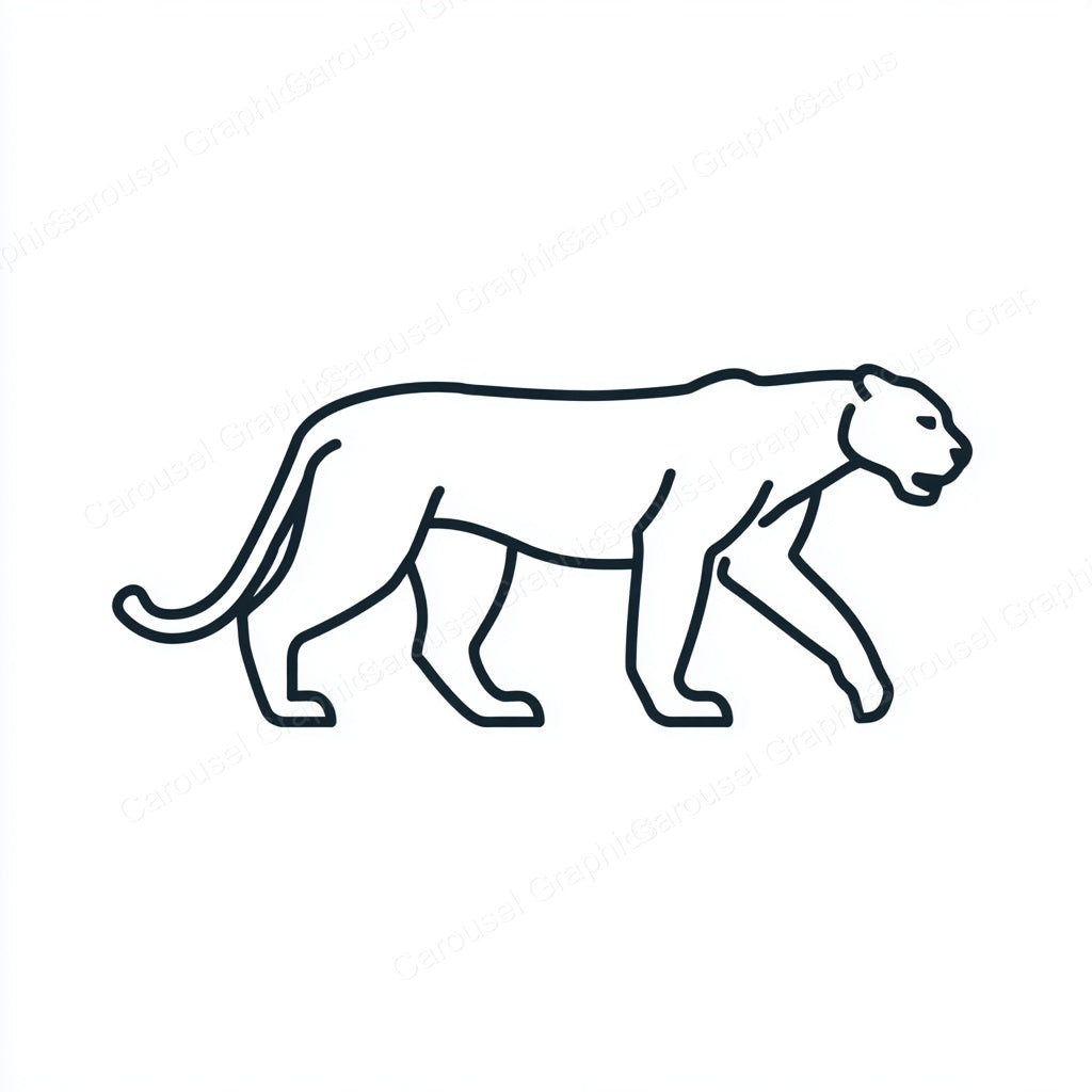 Panther Vector Graphic preview