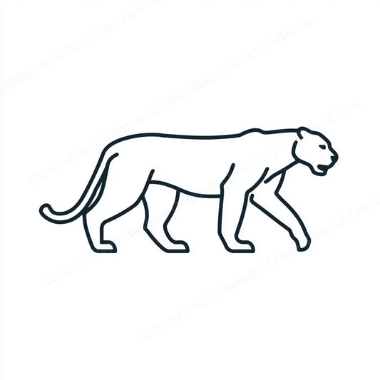 Panther Vector Graphic preview