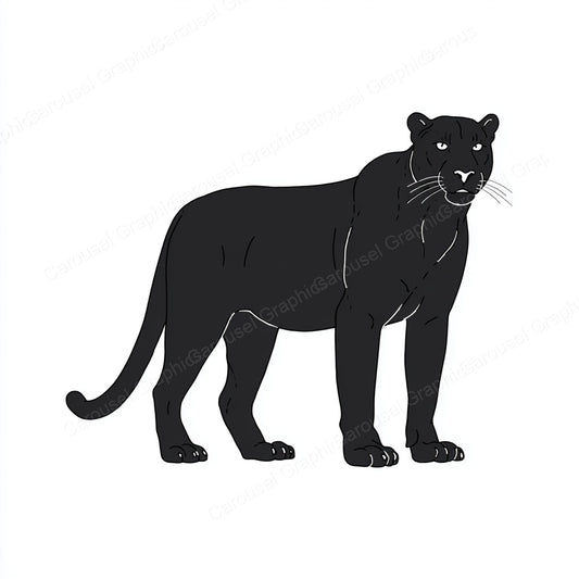 Panther Vector Graphic preview