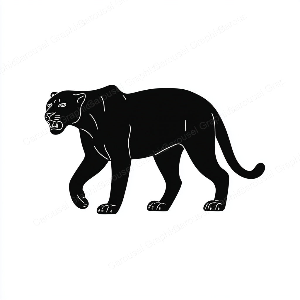 Panther Vector Graphic preview