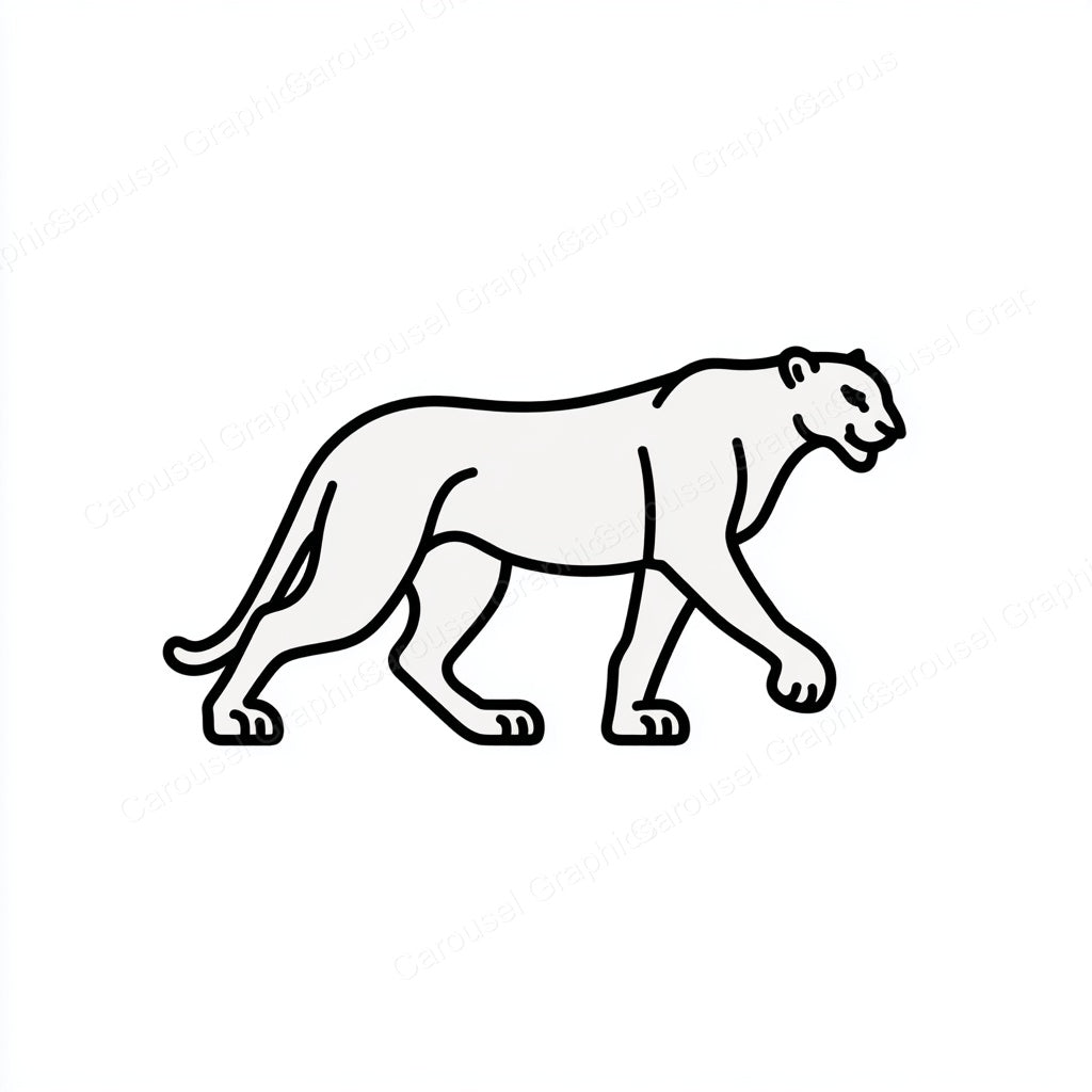 Panther Vector Graphic preview