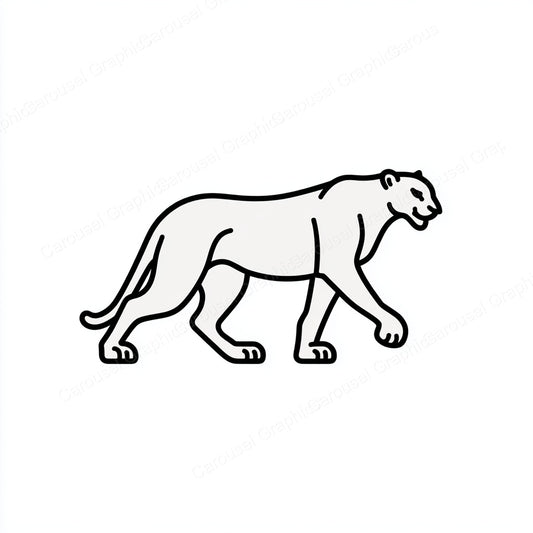 Panther Vector Graphic preview