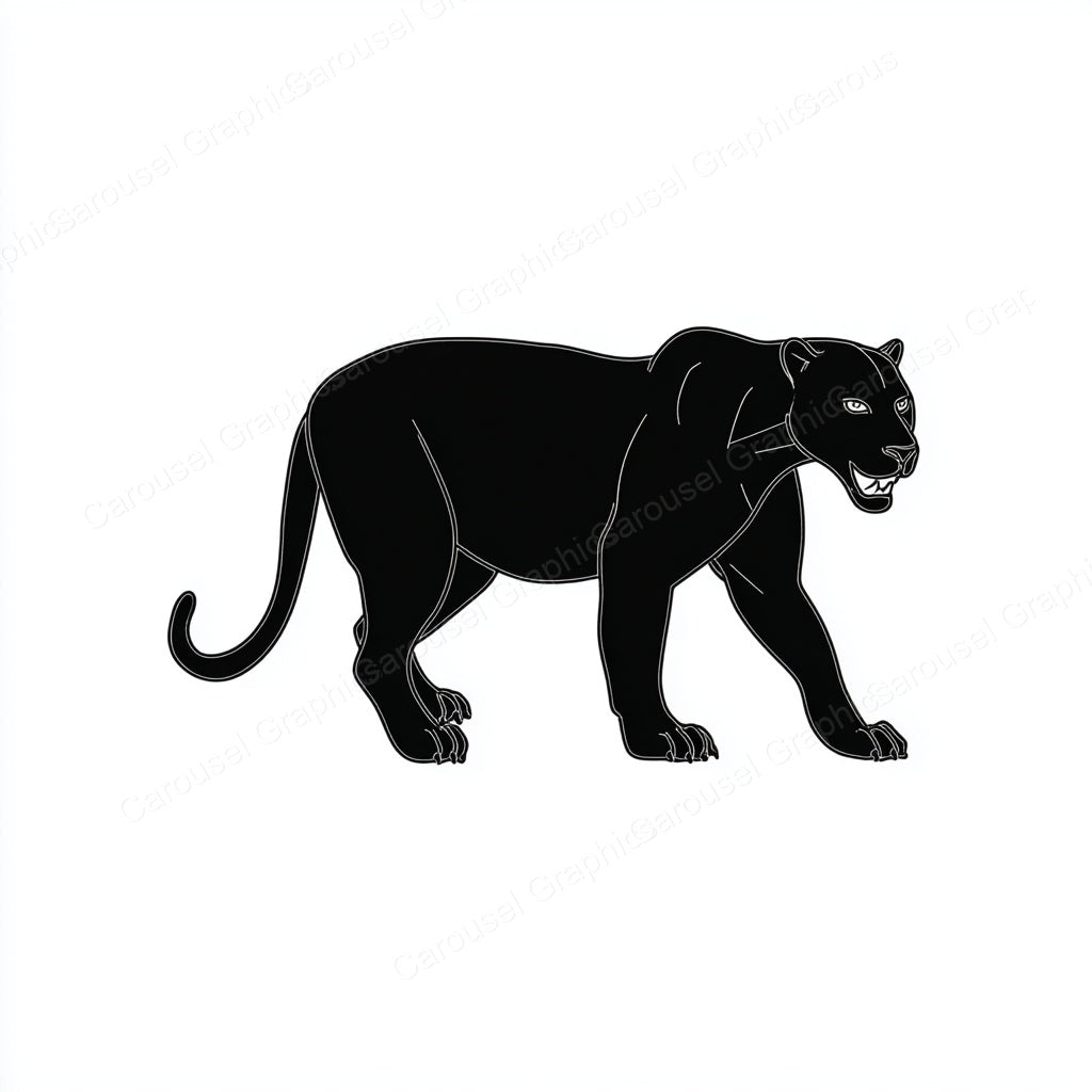 Panther Vector Graphic preview
