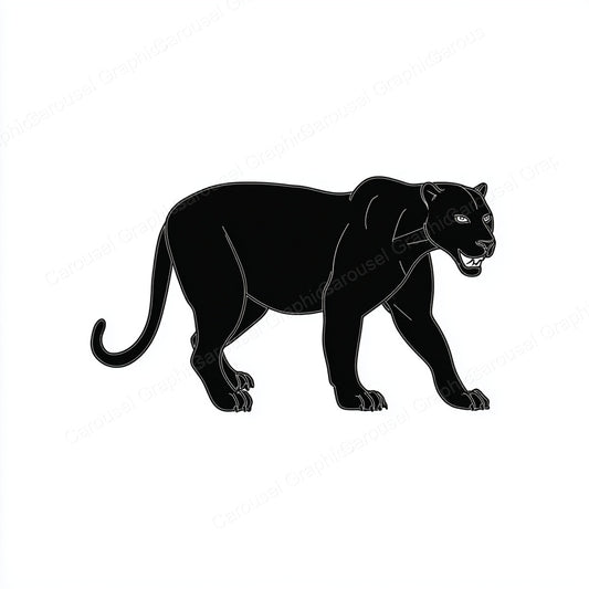 Panther Vector Graphic preview