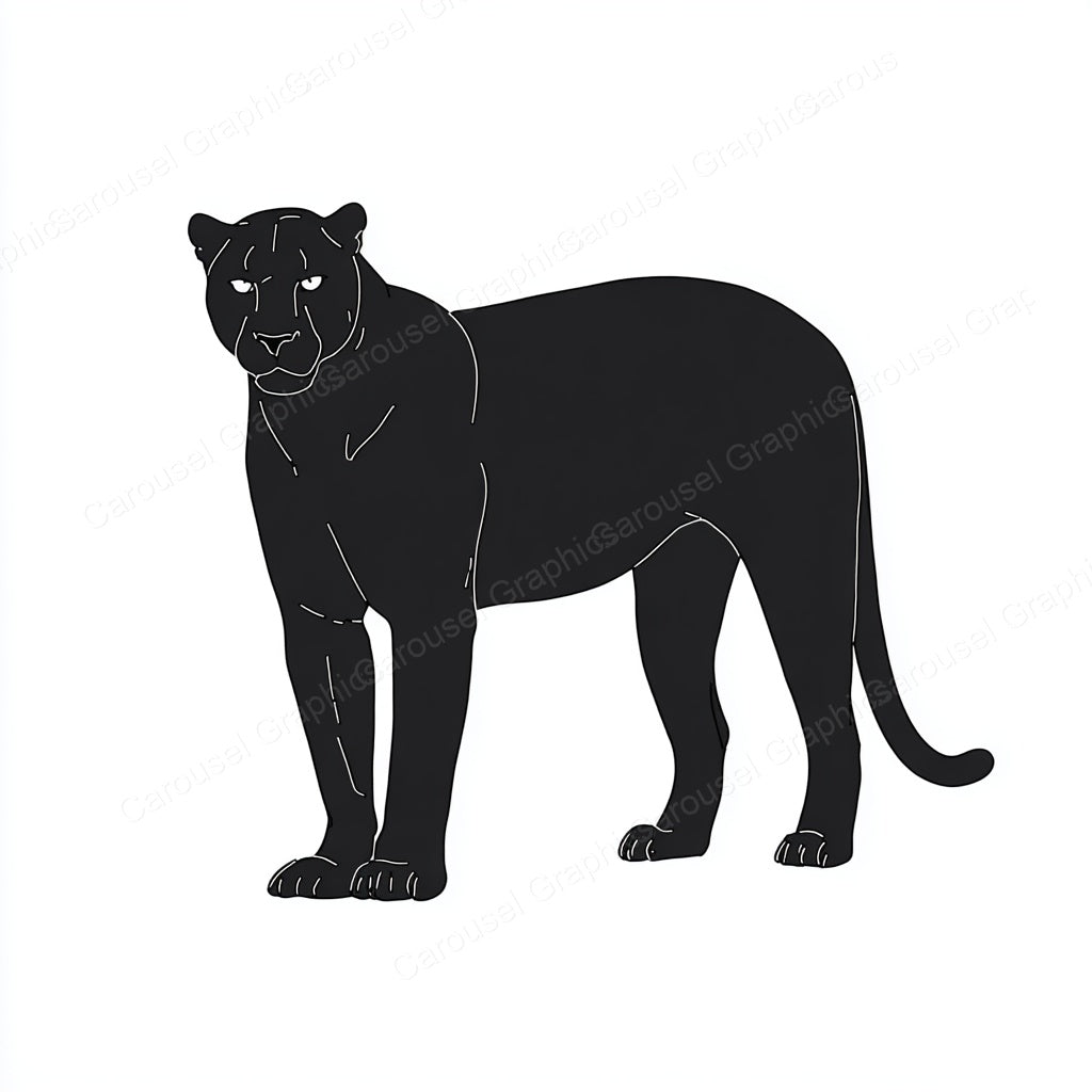 Panther Vector Graphic preview